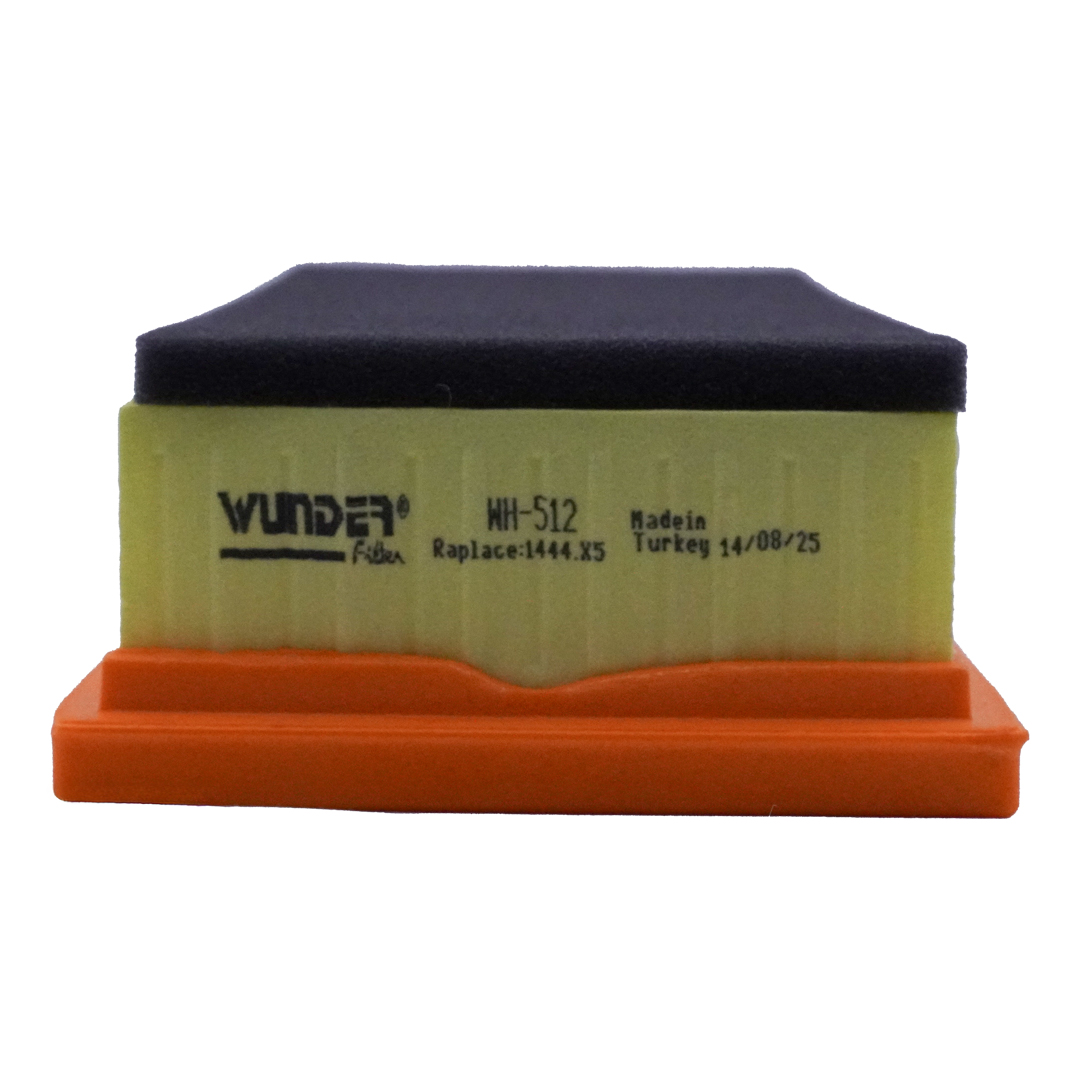 Wunder WH512 Hava Filtresi | Peugeot Partner/307 • Citroën Berlingo/C4/C3 • 1.6 HDi / 1.6 BlueHDi ürün görseli