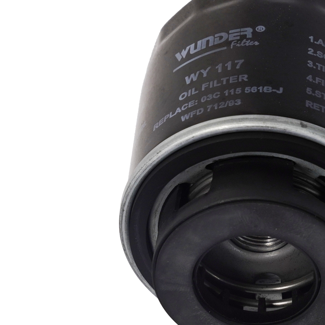 Wunder WY117 Yağ Filtresi | VW Golf/Touran/Passat • Seat Ibiza IV • Audi A3 • 1.4 TSI / 1.2 TSI ürün görseli