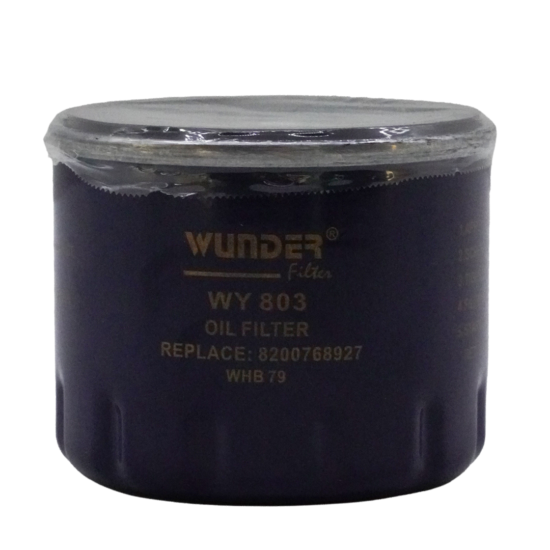 Wunder WY803 Yağ Filtresi | Renault Megane/Scenic/Kangoo • Dacia Logan/Duster • 1.5 dCi / 1.9 dCi