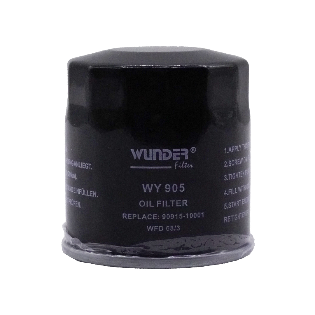 Wunder WY905 Yağ Filtresi | Toyota Corolla/Carina/Avensis • Citroën C1 • Peugeot 108 • 1.6 Benzin / 2.0 Benzin ürün görseli