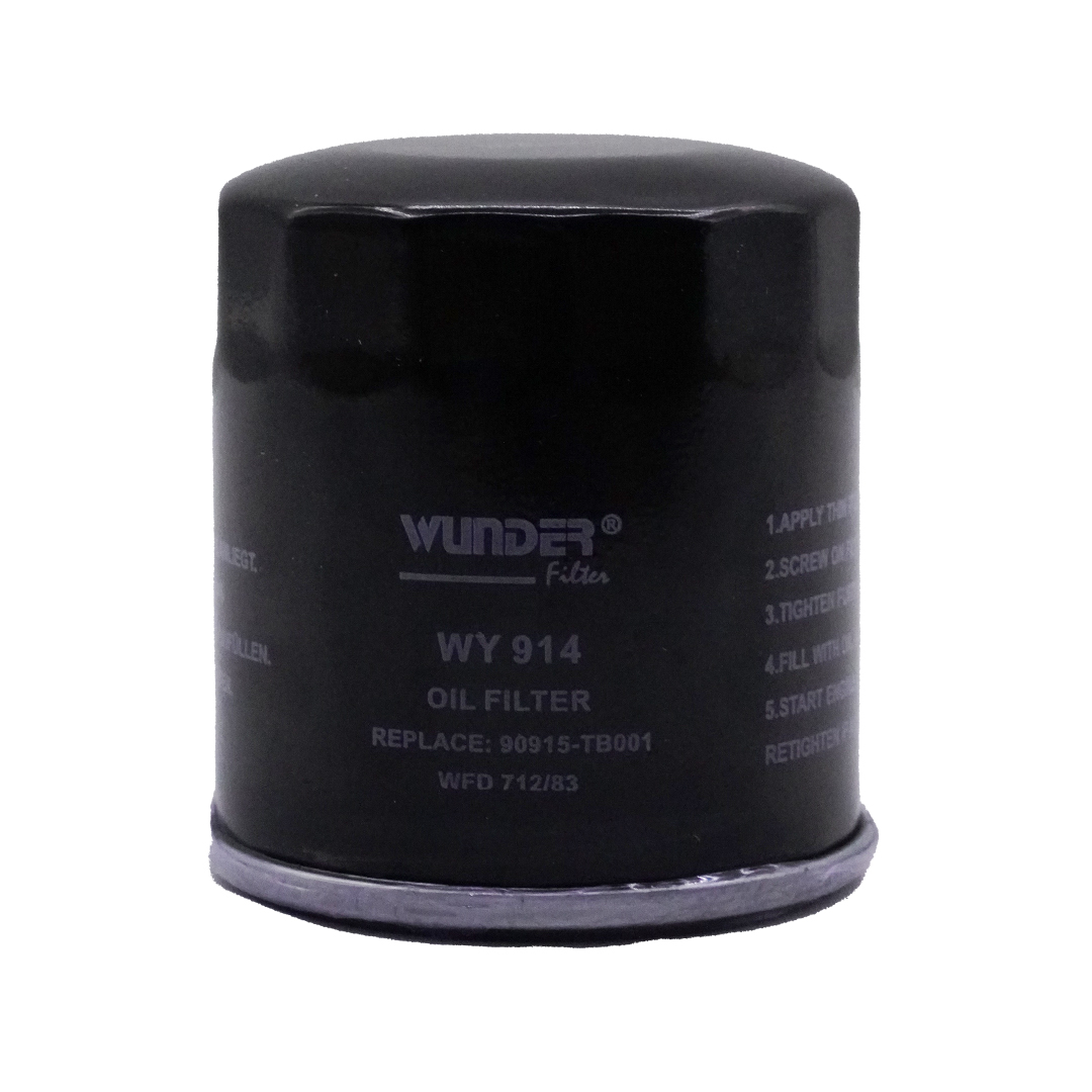 Wunder WY914 Yağ Filtresi | Toyota Hiace/Corolla/Hilux • Lexus LS/GS • 1.6 Benzin / 2.5 D-4D